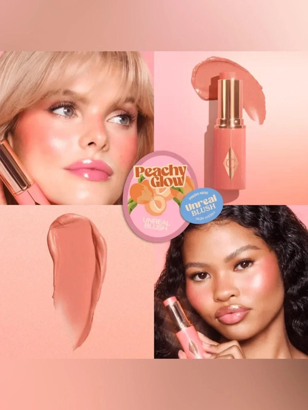 Charlotte Tilbury Unreal Blush Stick “Peachy Glow”